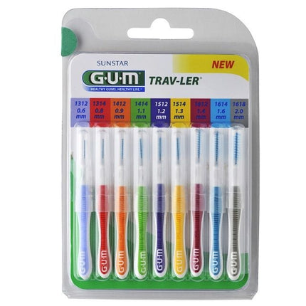 GUM Trav-ler ragers multipack - 9st