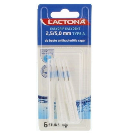 Lactona Easygrip type A 2,5-5mm wit - 6st