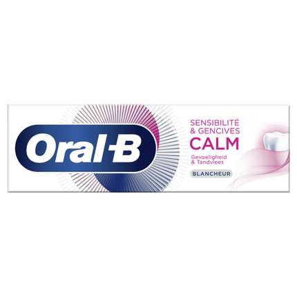 Oral B Tandpasta Gevoeligheid & Tandvlees calm zachte whitening - 75ml