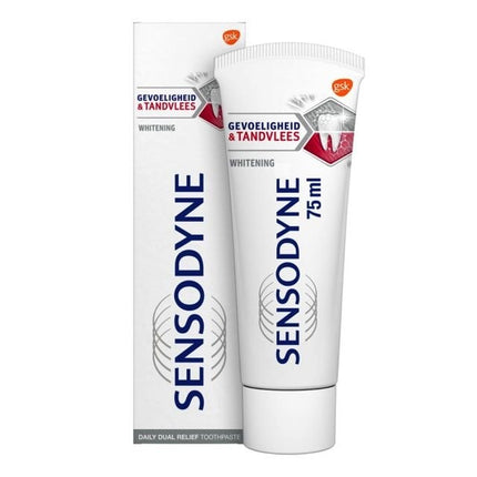 Sensodyne Tandpasta gevoeligheid & tandvlees whitening - 75ml
