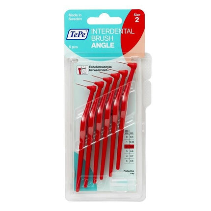 TePe Angle rood 0,5 mm rager - 6st