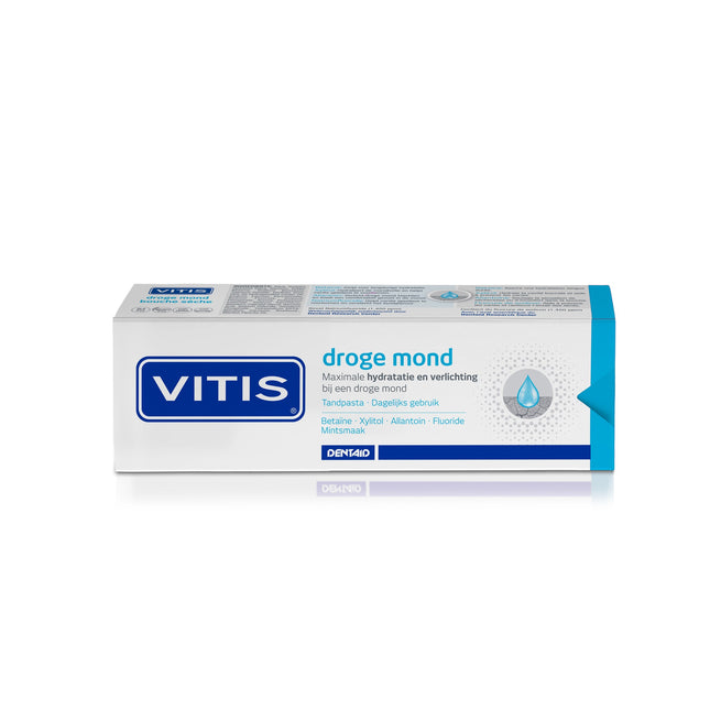 Vitis Droge Mond Tandpasta - 75ml