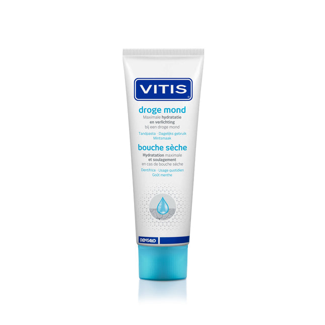 Vitis Droge Mond Tandpasta - 75ml