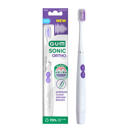 GUM Sonic Ortho elektrische tandenborstel