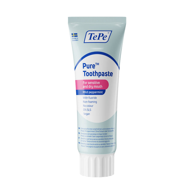 TePe Tandpasta Pure Mild Peppermint 75ml