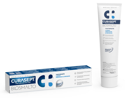 Curasept Biosmalto Cariës, Erosie & Slijtage Tandpasta - 75ml