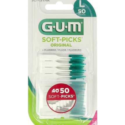 GUM Soft Picks original large - 50st