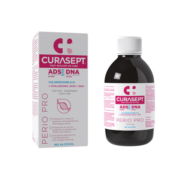 Curasept Mondspoelmiddel Perio Pro 0,12% chloorhexidine + hyaluronzuur - 200ml