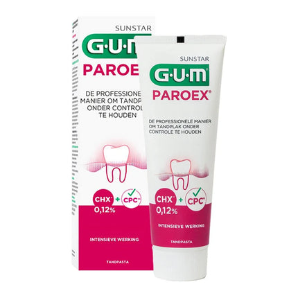GUM Paroex 0,12% CHX tandpasta - 75ml