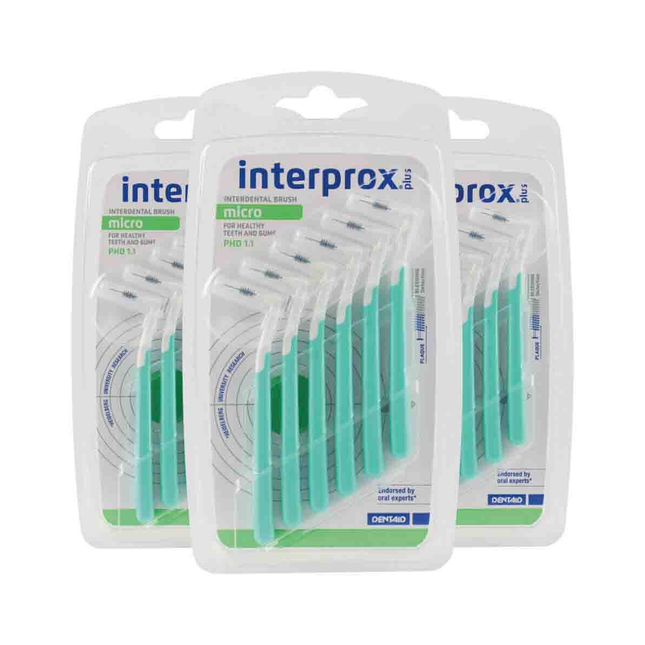 Interprox Plus ragers micro groen PHD 1.1 - Voordeel 3 x 6st
