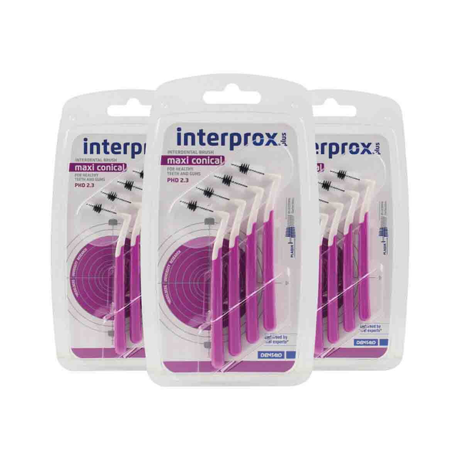 Interprox Plus ragers maxi conical paars PHD 2.3 - Voordeel 3 x 4st