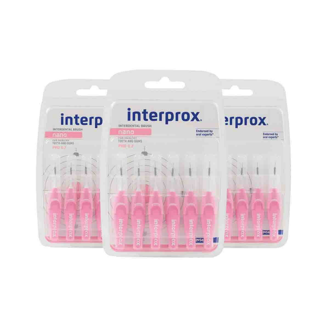 Interprox ragers nano roze PHD 0.7 - Voordeel 3 x 6st