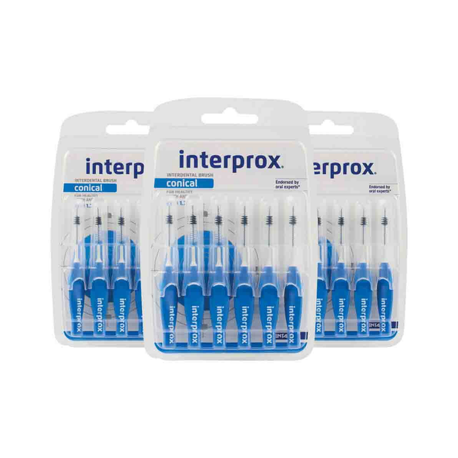 Interprox ragers conical blauw PHD 1.7 - Voordeel 3 x 6st