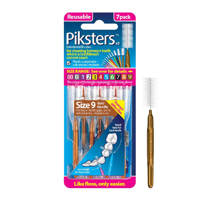 Piksters Ragers Maat 9 Bruin - 7st