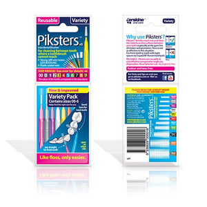 Piksters Ragers Assorted Maat 00-6 - 8st