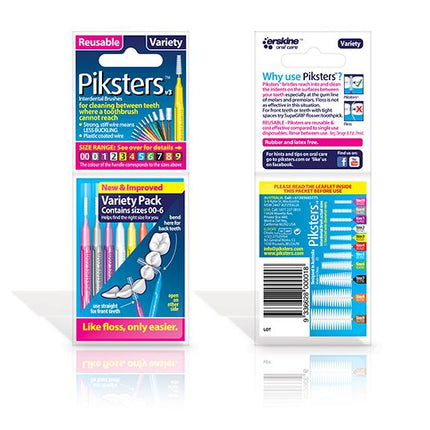 Piksters Ragers Assorted Maat 00-6 - 8st