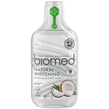 Splat Biomed Mondwater Natural White - 500ml