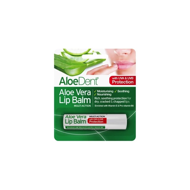 AloeDent Aloe vera Lippenbalsem stick - 4g