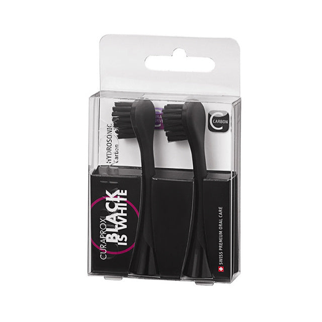 Curaprox Black is White Hydrosonic opzetborstels - 2st