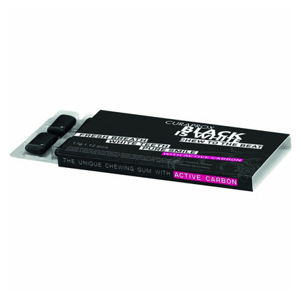 Curaprox Black is White Kauwgom - 12st