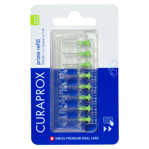 Curaprox CPS 011 ragers 5mm lichtgroen Prime Start navulling - 8st