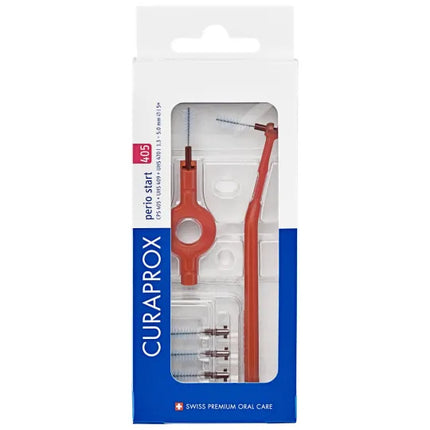 Curaprox CPS 405 ragers 1.3 - 5.0mm rood Perio Start – 5st+houders