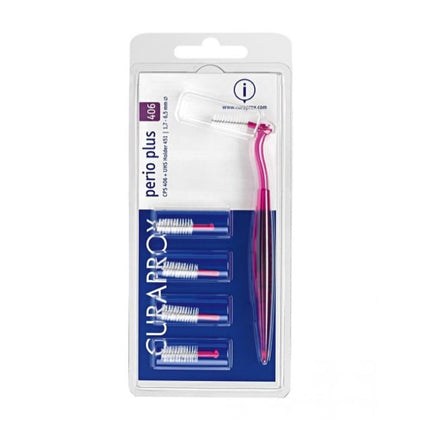Curaprox CPS 406 Perio ragers 6,5mm roze - 5st+houder