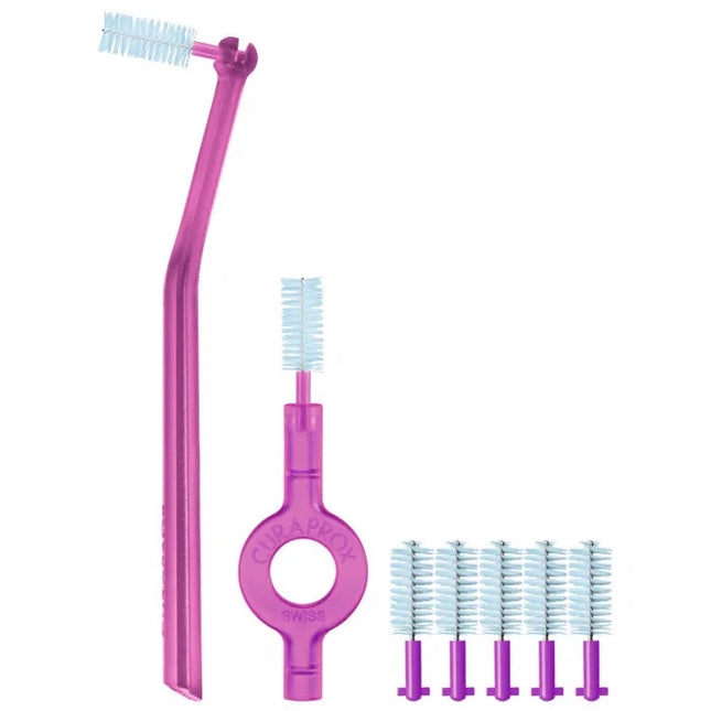 Curaprox CPS 406 ragers 1.7 - 6.5mm paars Perio Start – 5st+houders