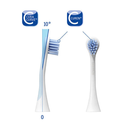 Curaprox Hydrosonic Sensitive opzetborstels - 2st