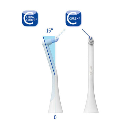 Curaprox Hydrosonic Single opzetborstels - 2st
