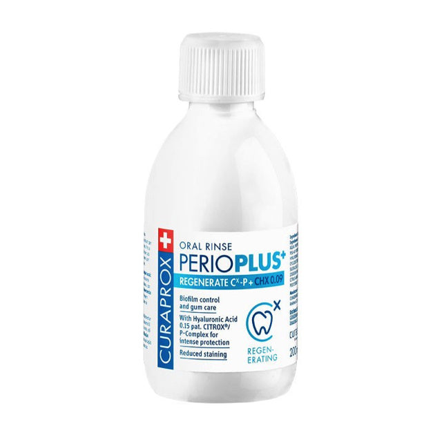 Curaprox Perio Plus+ Regenerate Mondspoelmiddel CHX 0.09 - 200ml