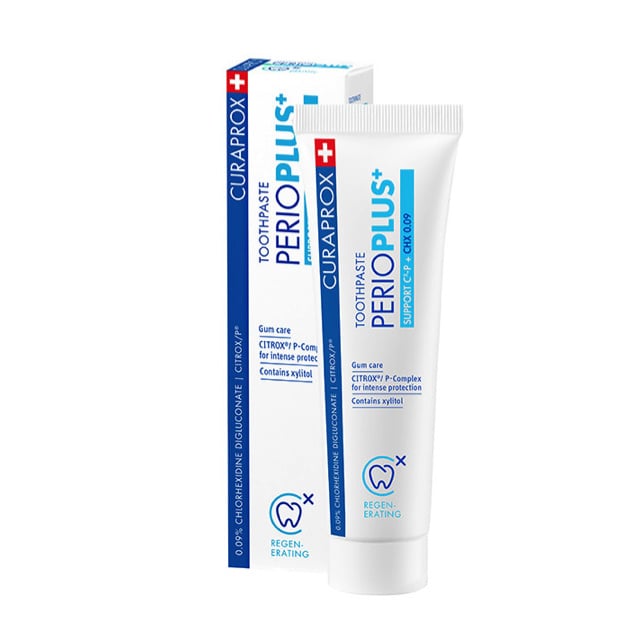 Curaprox Perio Plus+ Support Tandpasta CHX 0.09 + HA - 75ml