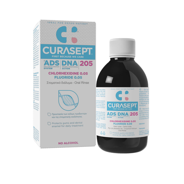 Curasept Mondspoelmiddel 0,05% chloorhexidine + fluoride - 200ml