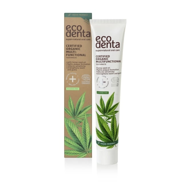 Ecodenta Organic Hennepolie Tandpasta - 75ml