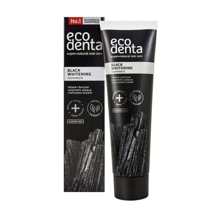 Ecodenta Whitening Houtskool extra black Tandpasta - 100ml