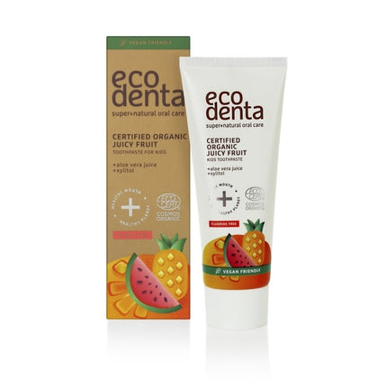 Ecodenta Wilde aardbei Tandpasta kids - 75ml