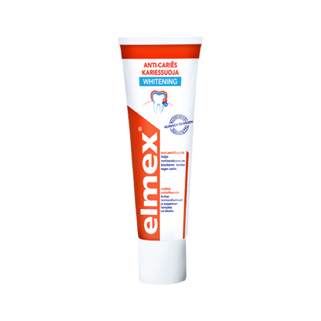Elmex Tandpasta anti cariës whitening  - 75ml