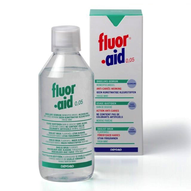 Fluor·Aid Fluor Aid mondspoelmiddel - 500ml
