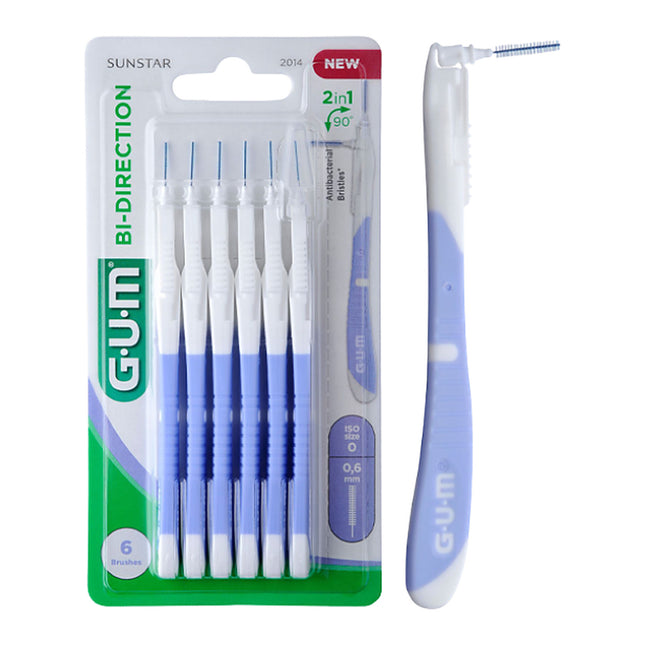 GUM Bi-Direction rager 0,6 mm (ISO 0) - 6st