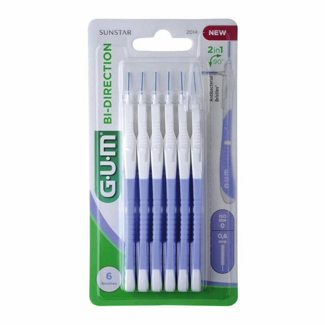 GUM Bi-Direction rager 0.6 mm - 6st