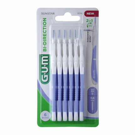 GUM Bi-Direction rager 0.6 mm - 6st