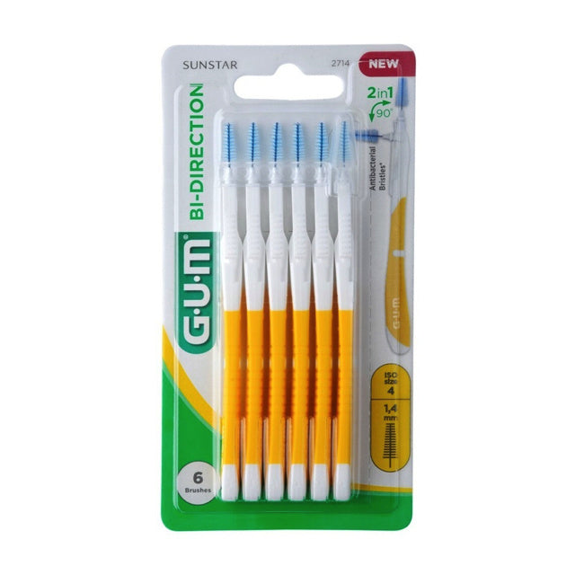 GUM Bi-Direction rager 1.4  mm - 6st