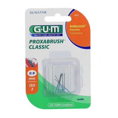 GUM Proxabrush classic 0,9 mm oranje - 8st