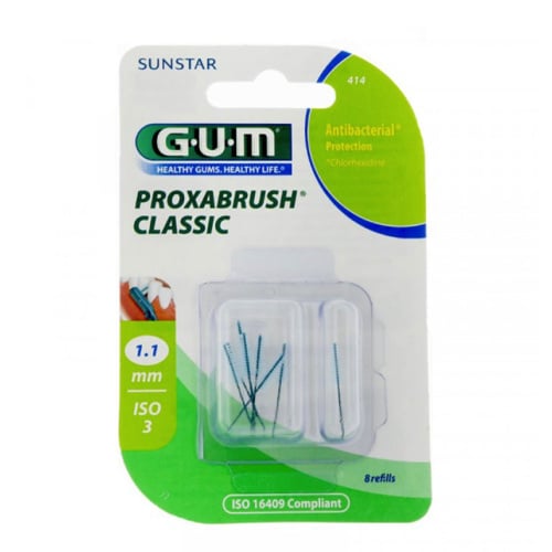 GUM Proxabrush classic 1,1 mm groen - 8st