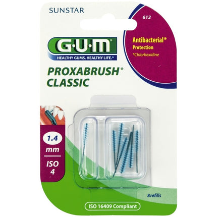 GUM Proxabrush classic 1,4 mm geel - 8st
