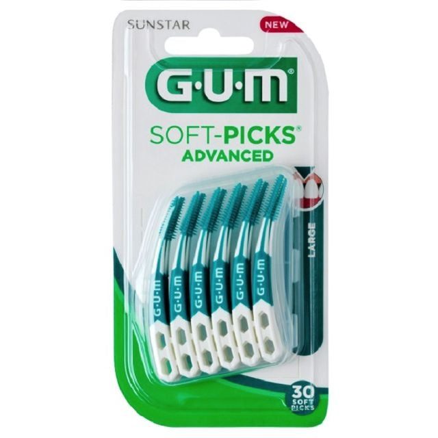 GUM Soft Picks advanced large - 30st