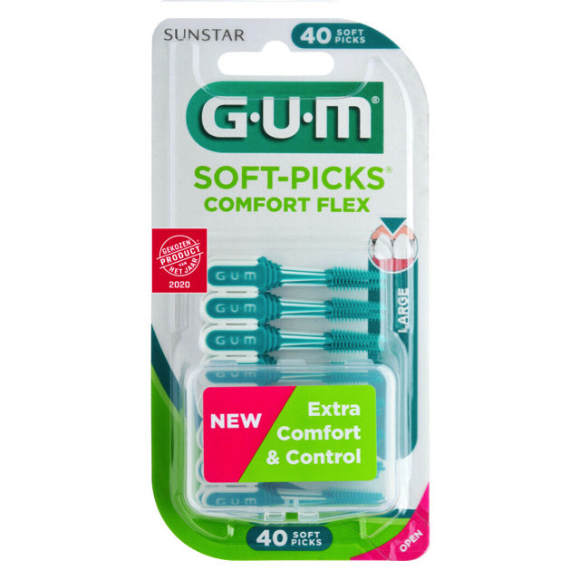 GUM Soft Picks Comfort Flex large - 40st