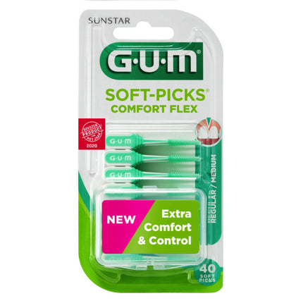 GUM Soft Picks Comfort Flex regular - 40st