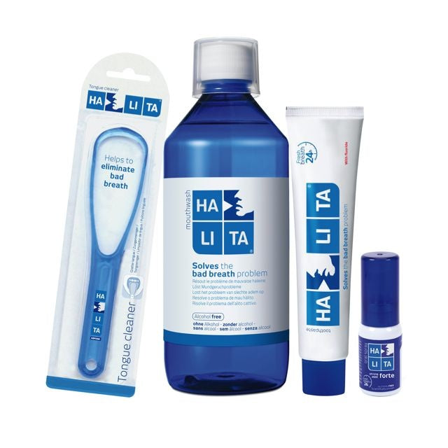 Halita mondspray forte 24 uur mini  - 15ml