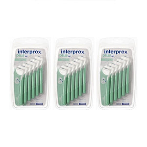 Interprox Plus ragers micro groen 2,4 mm - Voordeel 3 x 6st